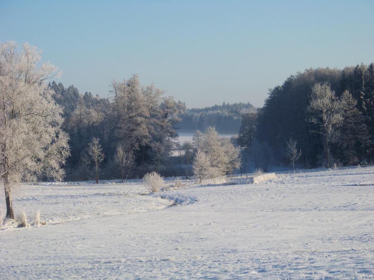 Ferienhaus Brunnenweiher Kißlegg Εξωτερικό φωτογραφία